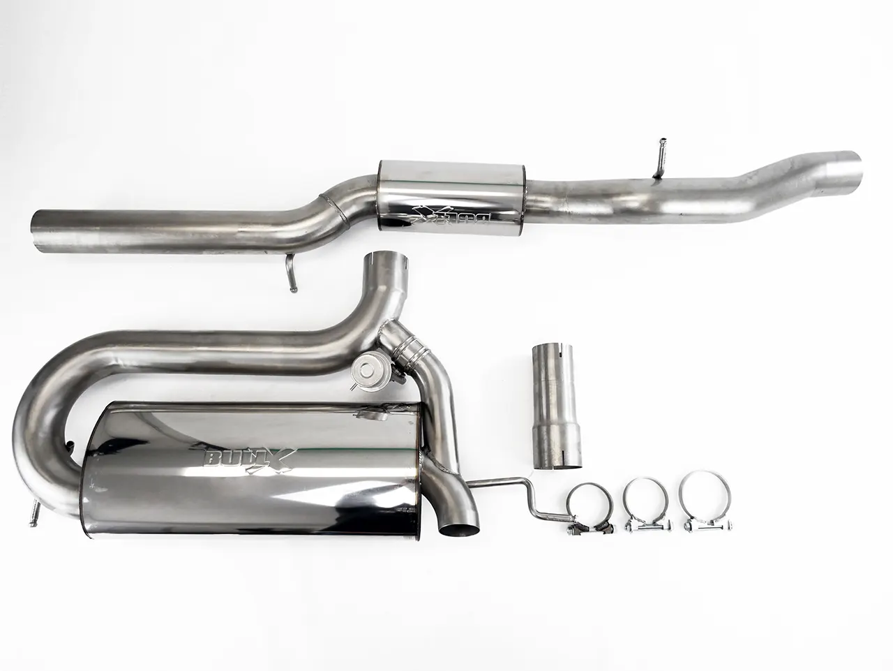 Bull-X Valved Abgasanlage 3" Audi S3 8L quattro 210/225PS