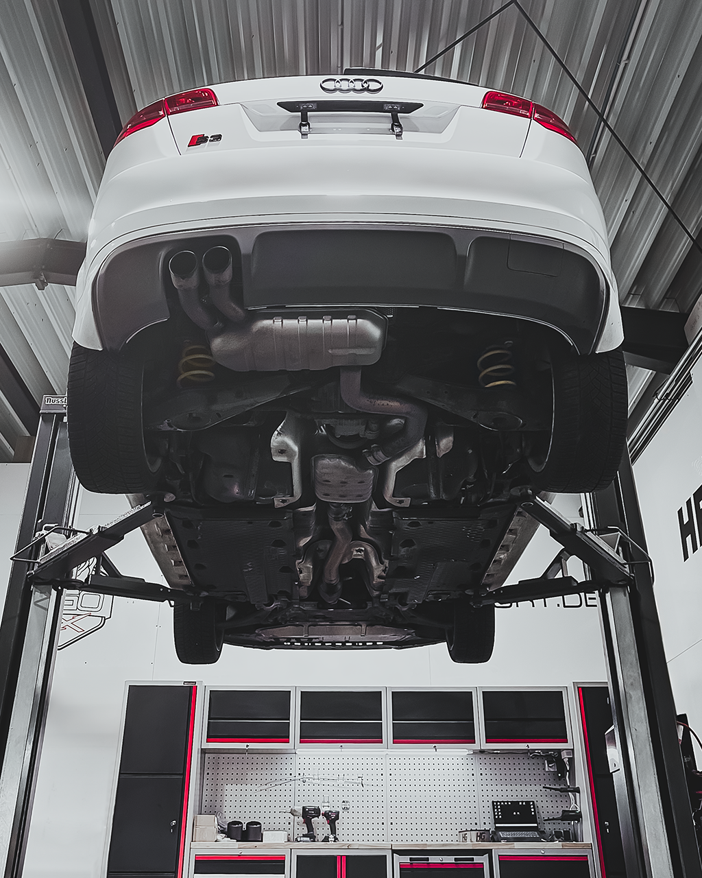 Bull-X ECE Abgasanlage 3" Audi S3 8P quattro 265PS