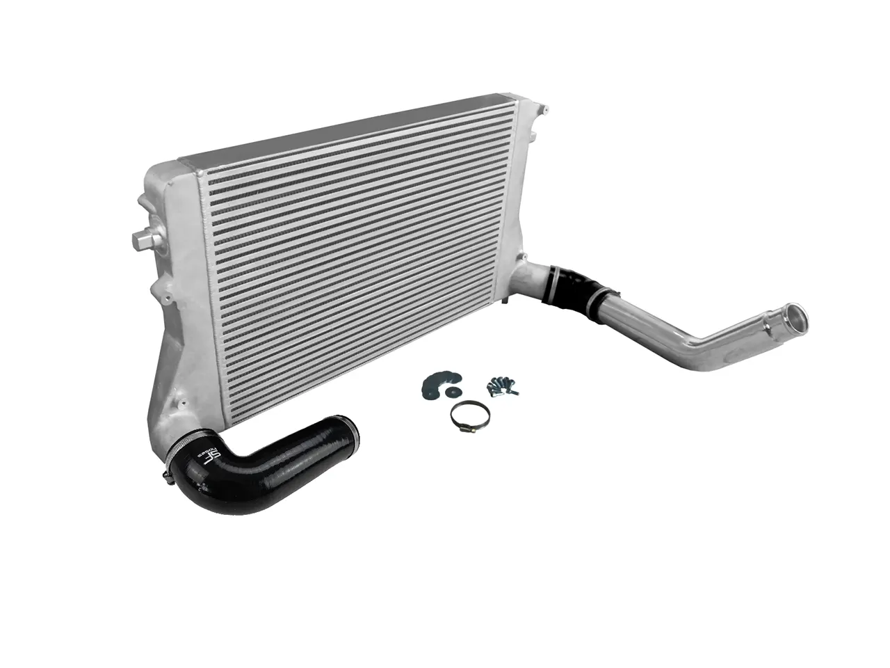 HF-Series Ladeluftkühler Kit V2 Double DIN VAG 1.8-2.0 T(F)SI / 1.6-2.0 TDI
