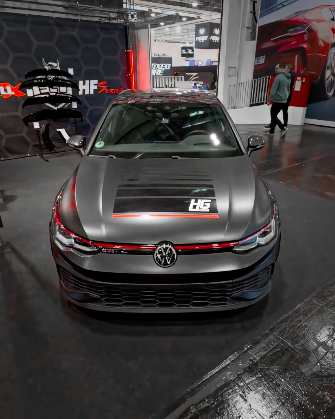 HG-Motorsport Golf 8 Designkit C-Säule+ Haube