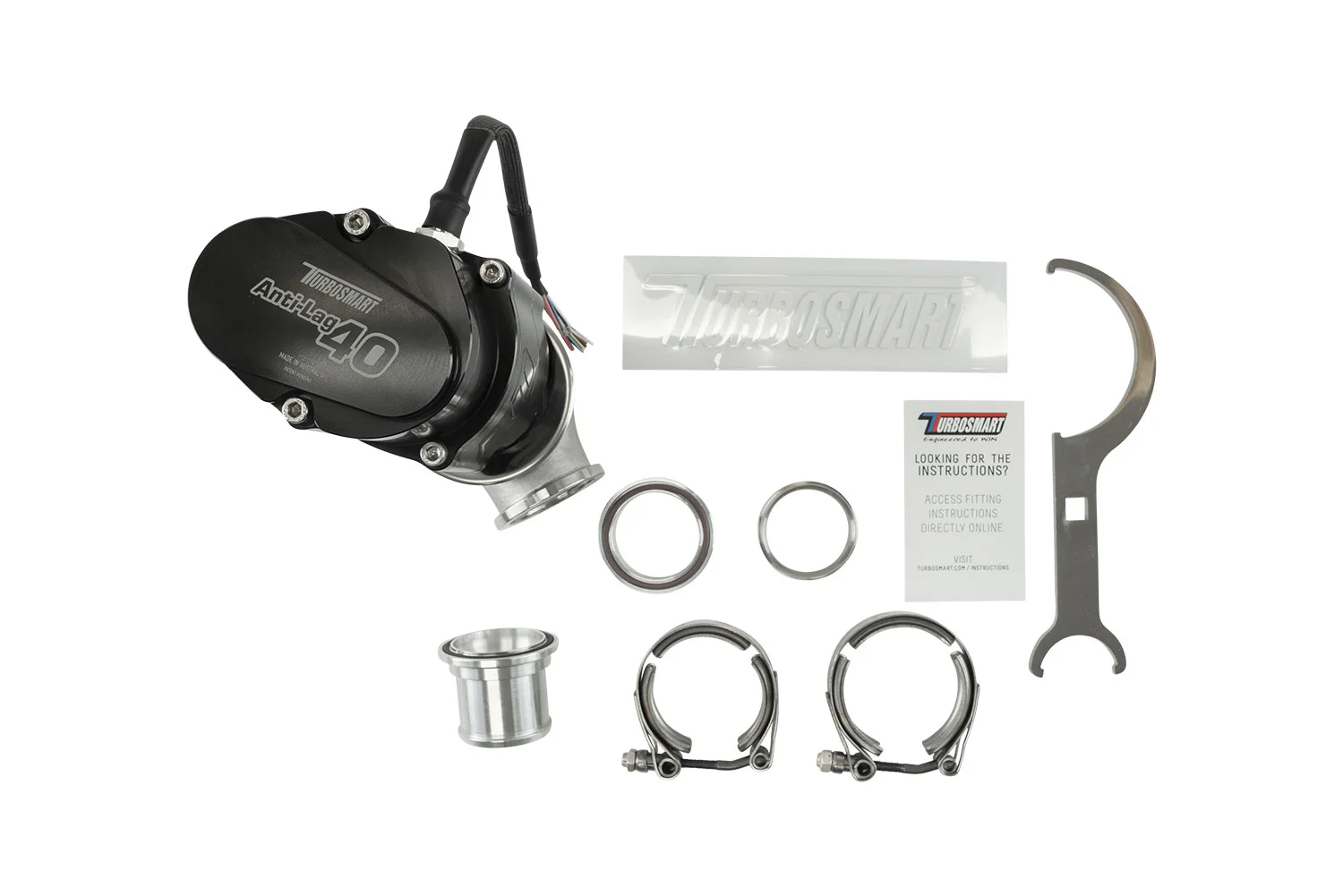 Turbosmart eALV40 Elektronisches Anti-Lag Ventil