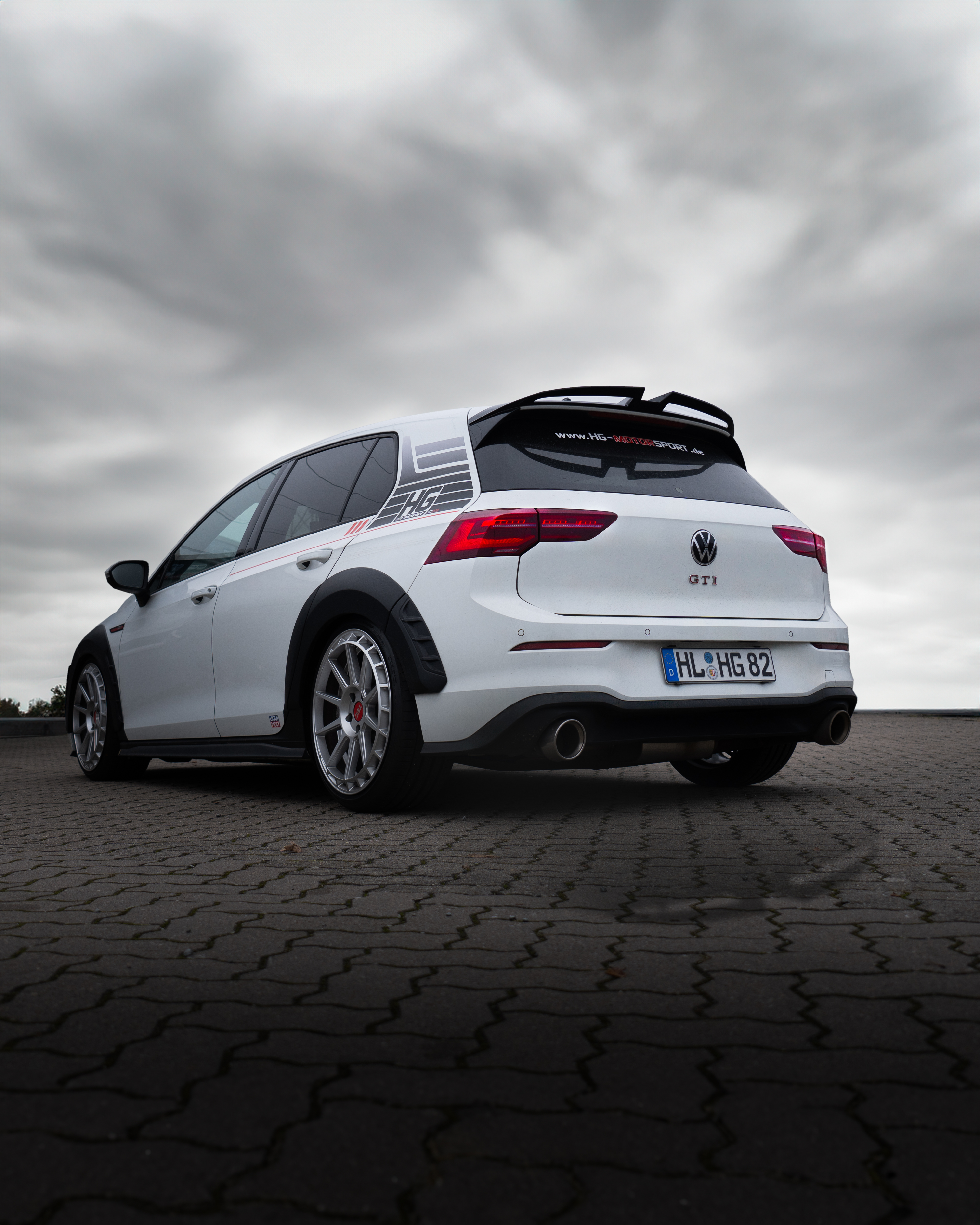 HG-Motorsport Golf 8 Designkit C-Säule+ Haube