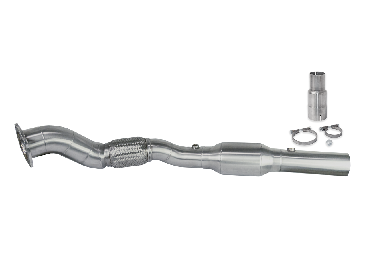 Bull-X Downpipe 3,5" VAG 1.8T Frontantrieb (z.B. Golf 4, A3 8L)