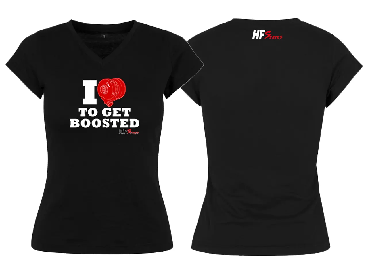 HF-Series T-Shirt "I love to get boosted"