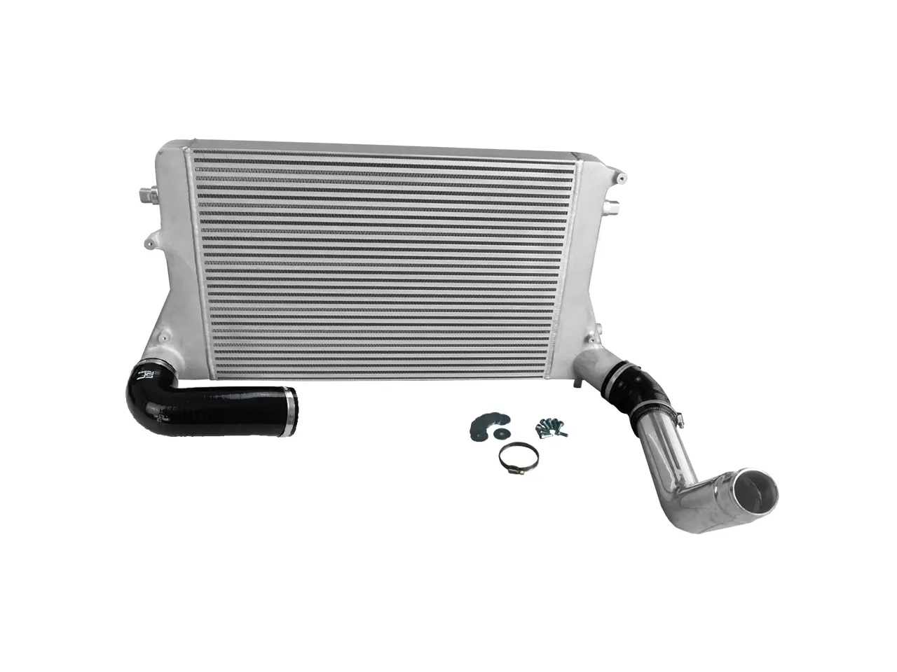 HF-Series Ladeluftkühler Kit V2 Double DIN VAG 1.8-2.0 T(F)SI / 1.6-2.0 TDI