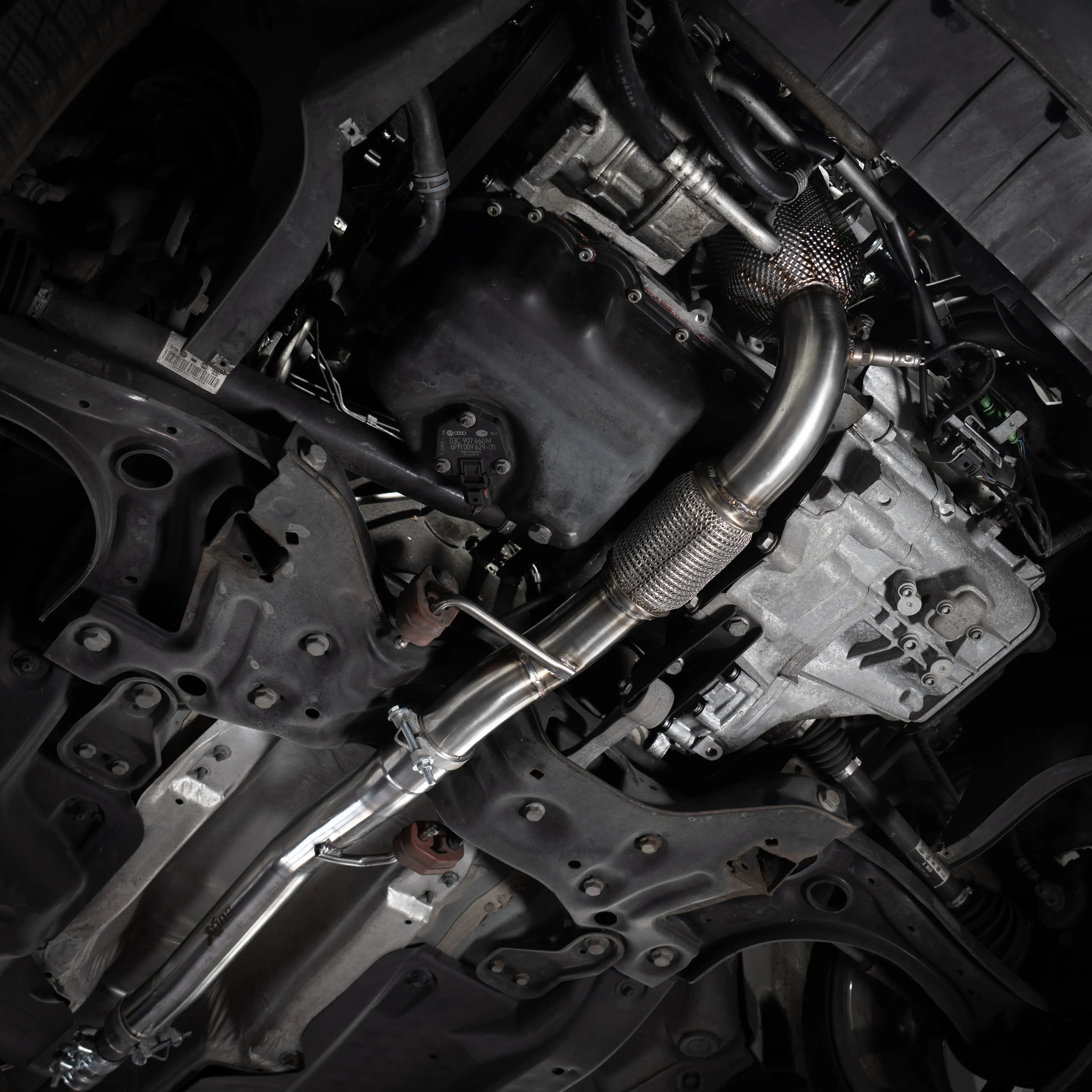 Bull-X Downpipe 2,5" VAG 1.2 T(F)SI EA111 (z.B. Polo 6R, A1 8X) (mit ECE*)