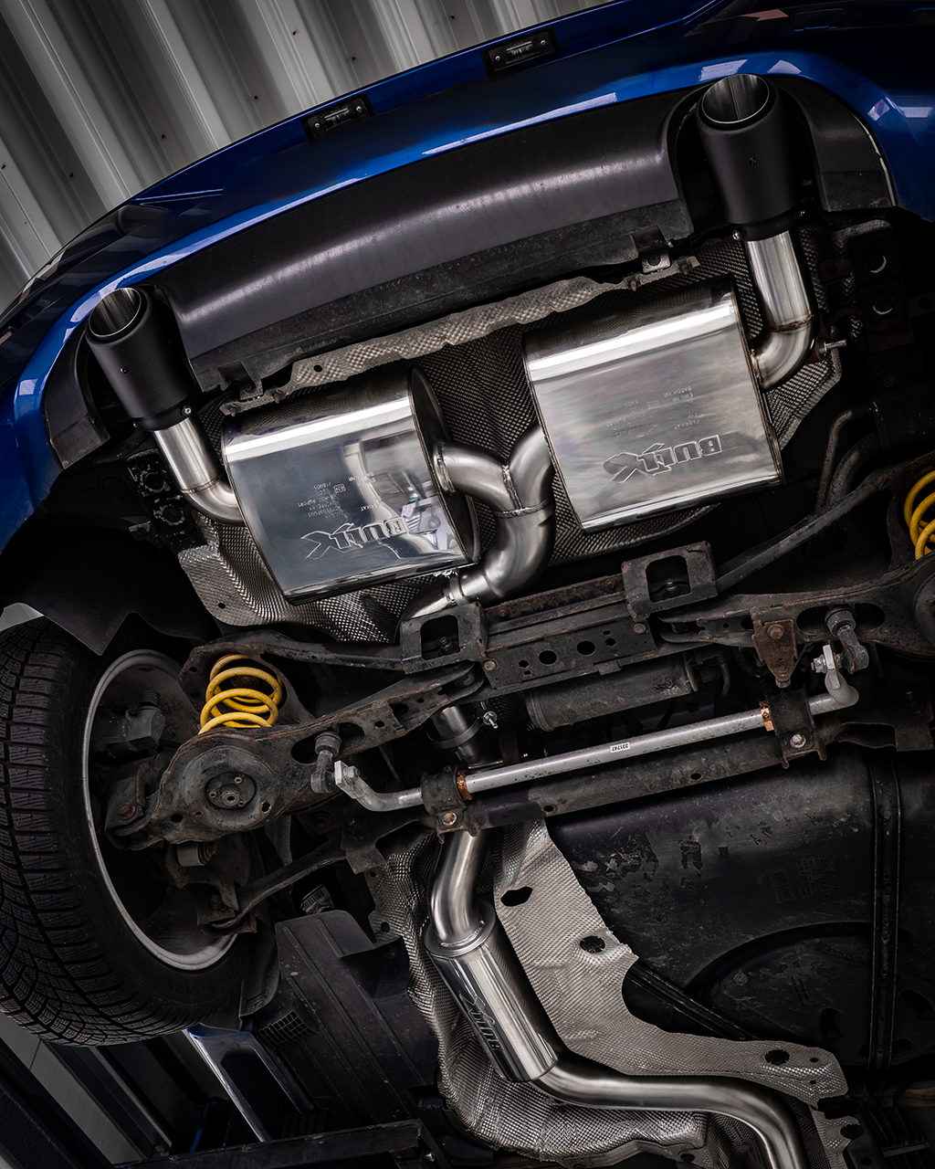 Bull-X ECE Abgasanlage 3" Y-Style Volvo C30 T5 FWD 220/230PS