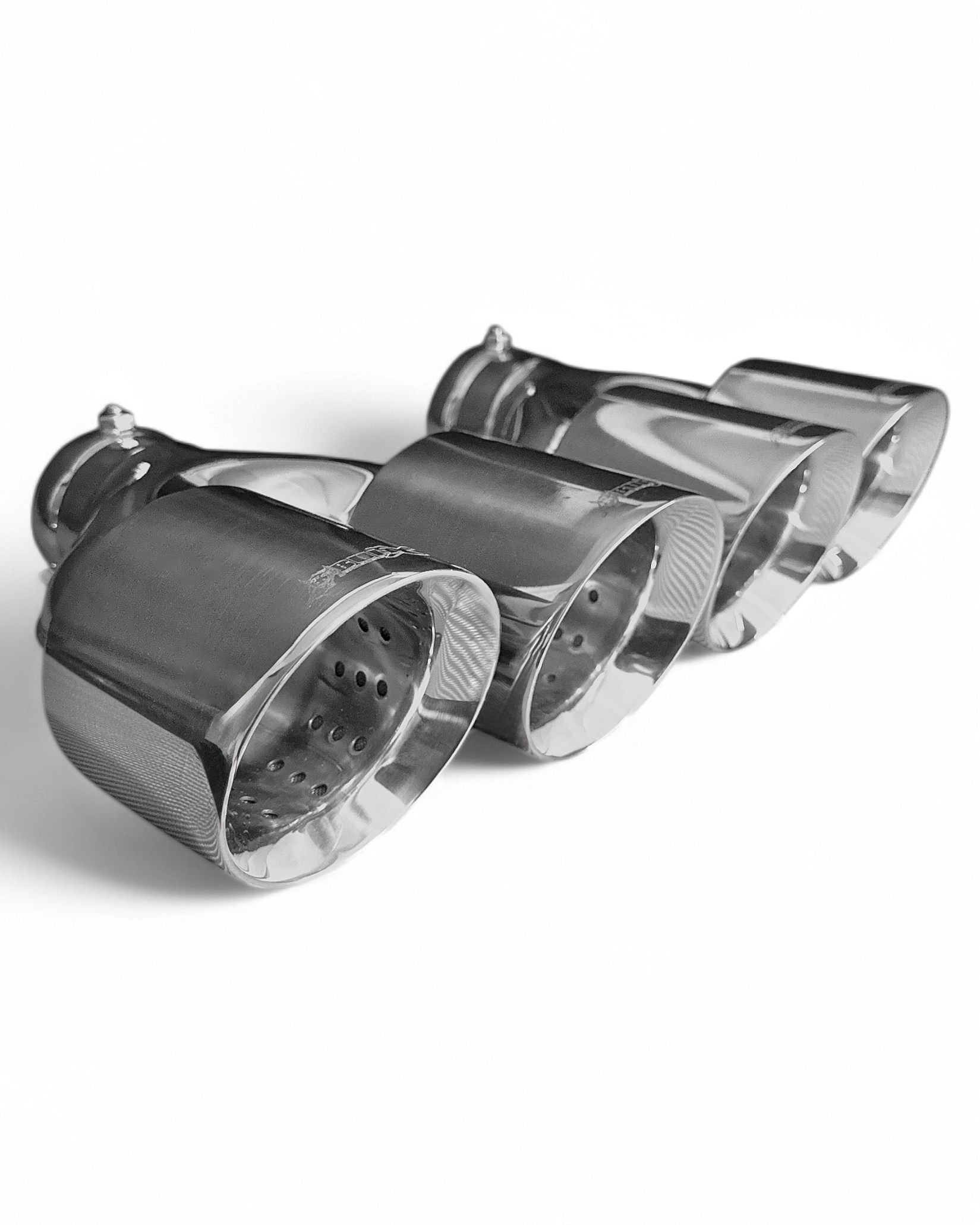Bull-X Endrohrset Y-Style: Typ 5 CK-Style versetzt  (A:1x64mm + 1x76mm)