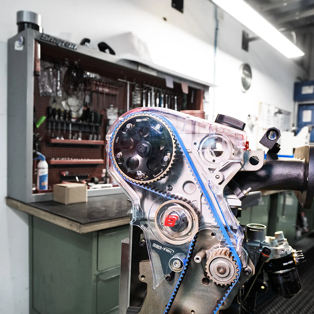 1.8T 20V Transparente Zahnriemenabdeckung BAR-TEK®