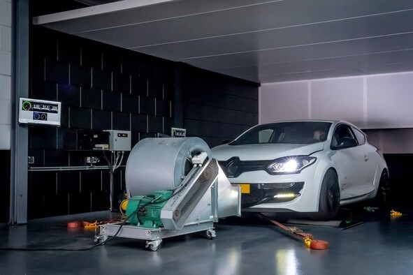 Dyno Blowing Systems Frontal-Radialventilator für Leistungsprüfstände