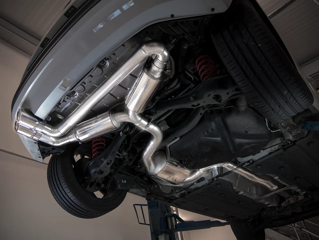 Bull-X Abgasanlage 3" Y-Style "VAG02" MQB Plattform 1.8-2.0 TSI FWD (Golf 7 GTI, Leon 5F)