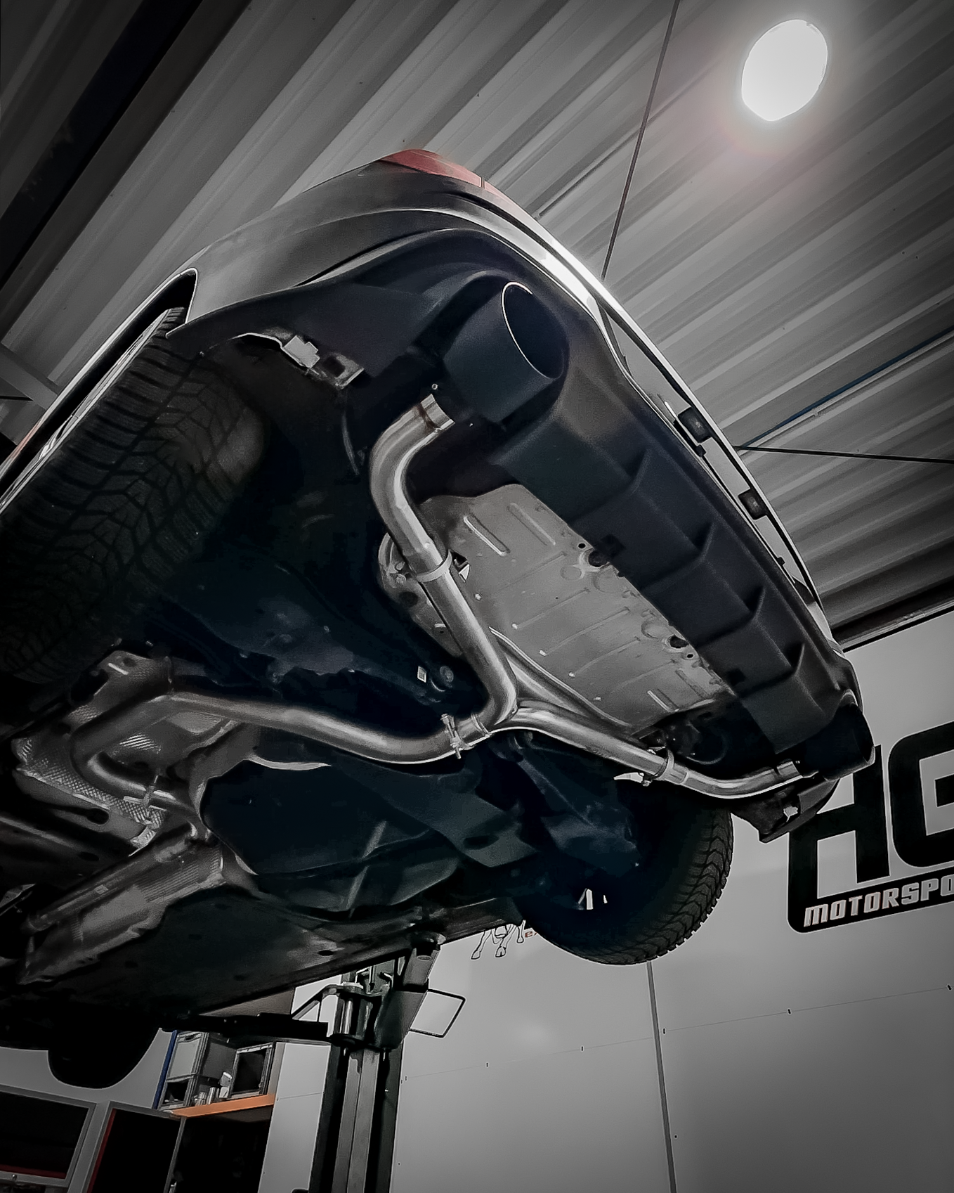 Bull-X Race Abgasanlage 3" Y-Style "VAG02" 2,0 TSI Golf 8 GTI / Glubsport