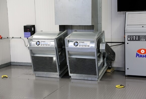 Dyno Blowing Systems Frontal-Radialventilator für Leistungsprüfstände