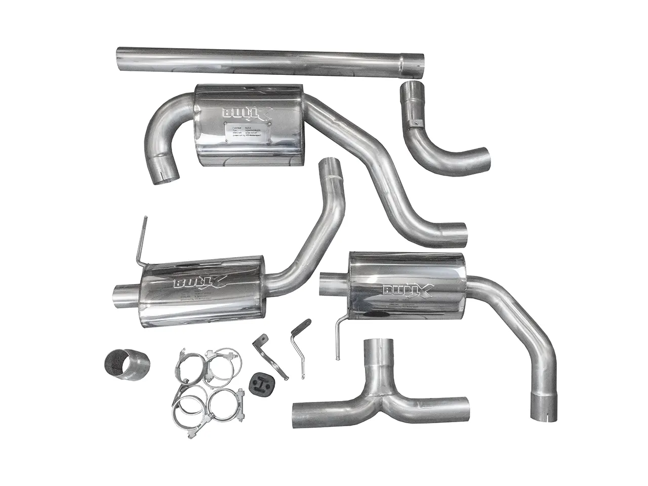 Bull-X Abgasanlage 3" Y-Style Skoda Octavia 5E RS 220/230PS (mit ECE*)