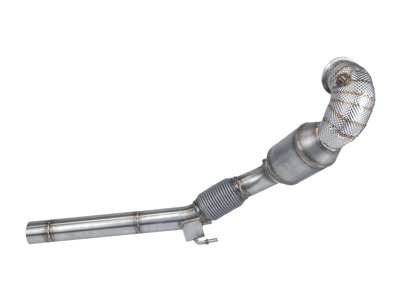 Bull-X Downpipe 2,75" VAG 1.2-1.4 T(F)SI EA211 (z.B. Golf 7, A3 8V) (mit ECE*)
