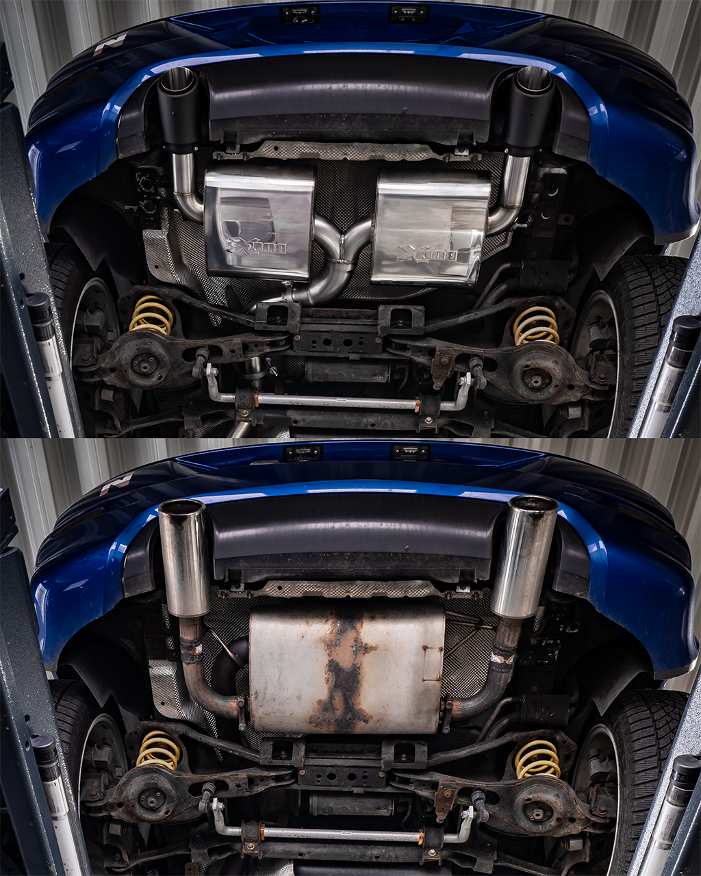 Bull-X ECE Abgasanlage 3" Y-Style Volvo C30 T5 FWD 220/230PS