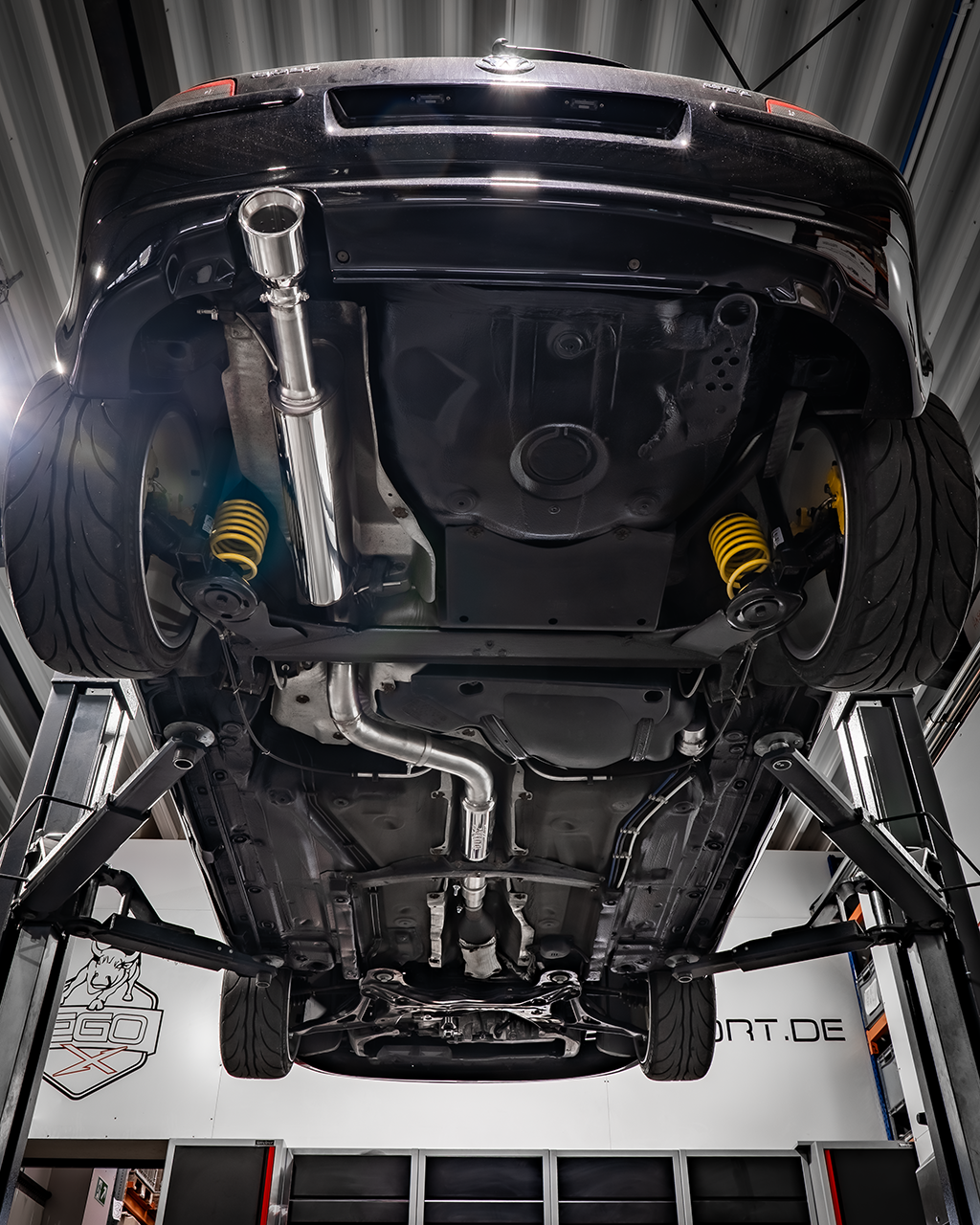 Bull-X ECE Abgasanlage 3" VAG 1.8T+1.9 TDI (Golf 4, A3 8L, Leon 1M)