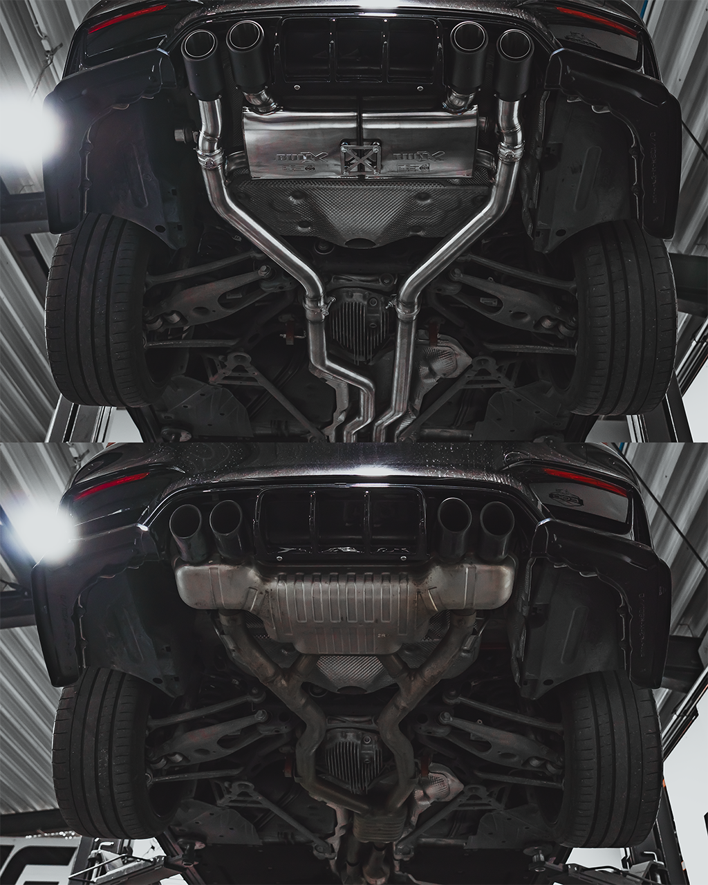 EGO-X Abgasanlage 2,75" BMW M3 F80, M4 F82 inkl. Competition 431/450PS (mit ECE*)