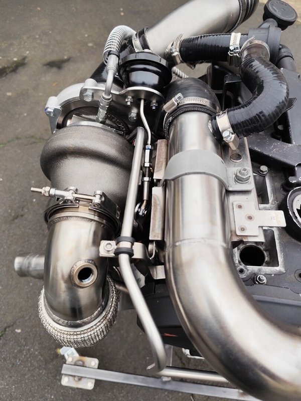 Öl- und Kühlwasserleitungen 1.8T Topmount Abgaskrümmer z.B. Garrett/Pulsar G-Serie, GT/GTX Serie
