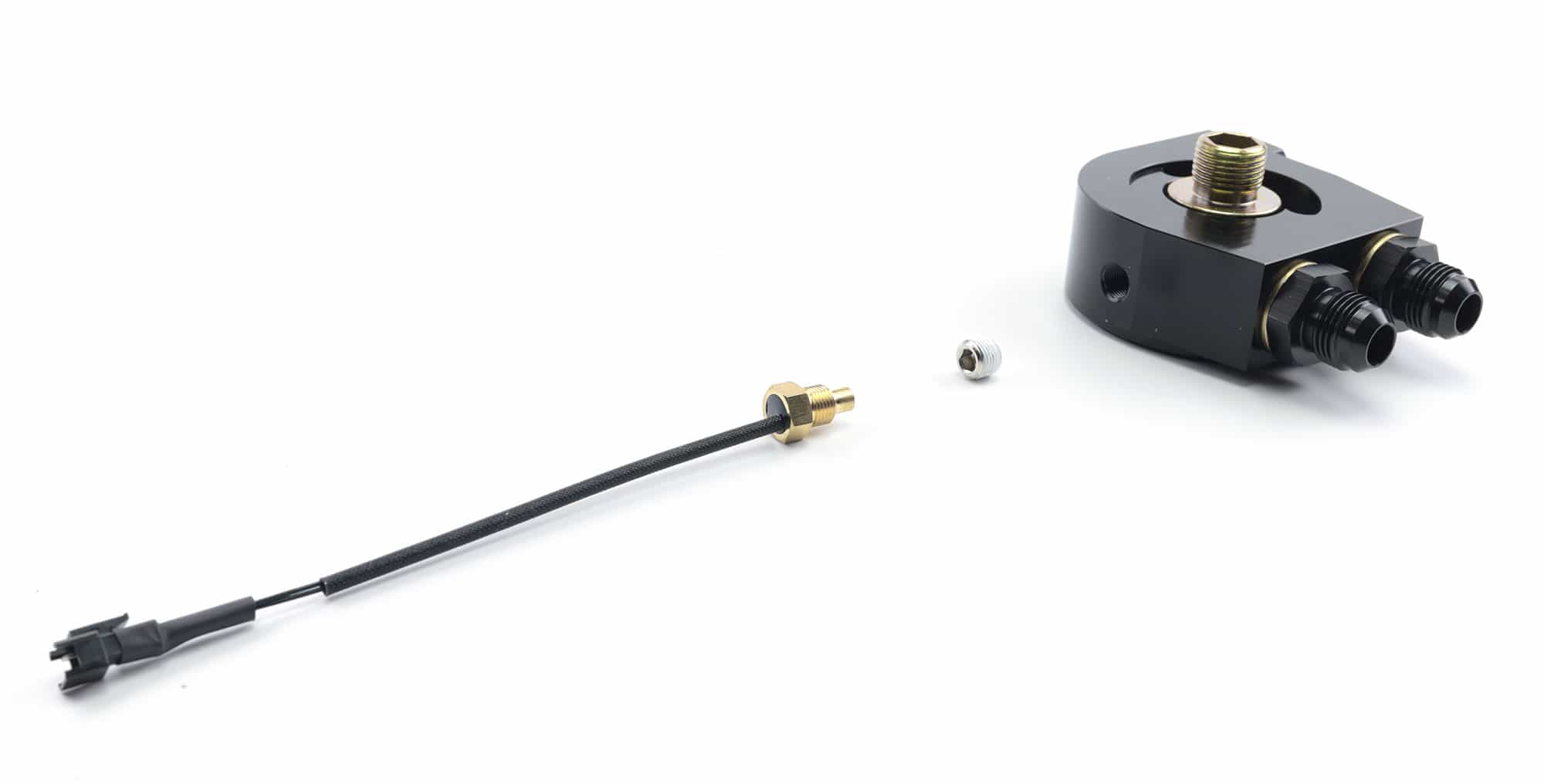 Ölkühlerflansch mit Thermostat Dash 8 BAR-TEK®