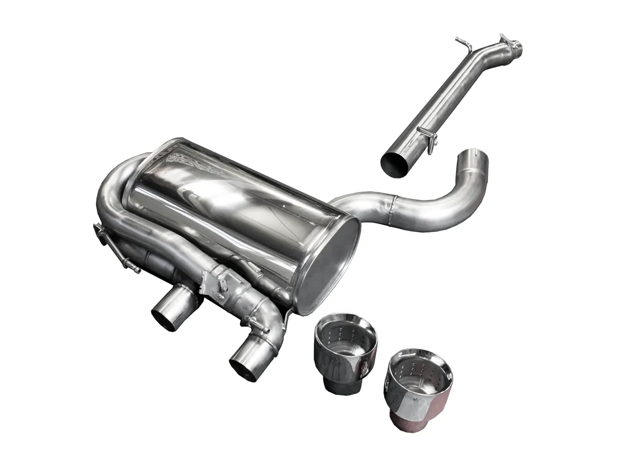 Bull-X ECE Abgasanlage 3" mit Klappenvorrichtung VW Golf 6 R 271PS (ohne MSD)