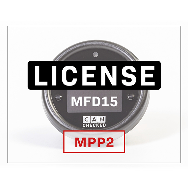 License MPP2 for MFD15