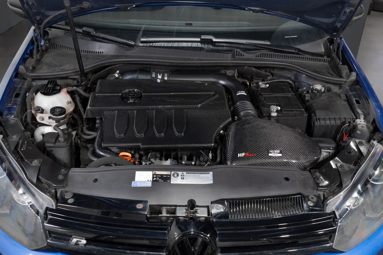 Carbon Motorabdeckung TTS-Style HFI Intake EA113 2.0 T(F)SI (Golf 5/6 etc.)