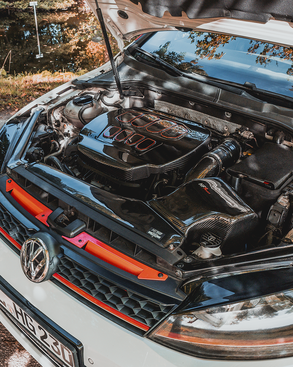 Carbon Motorabdeckung EA888 Gen.3 (z.B. Golf 7 GTI/R, Audi S3 8V)