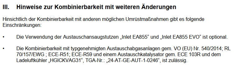 Open E-INTAKE - 2.5 TFSI EA855 evo