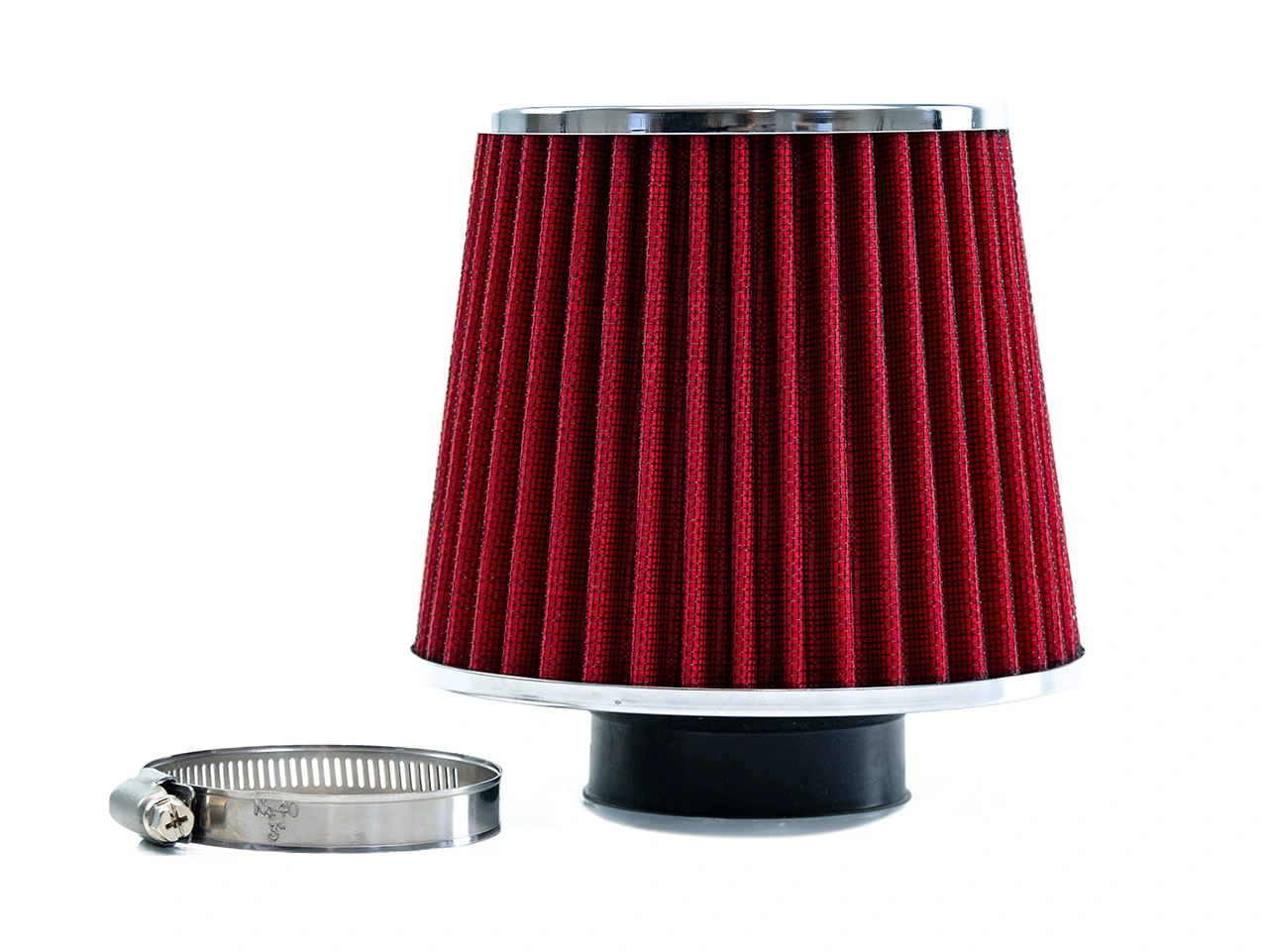 Sportluftfilter offen "L" 130mm Länge
