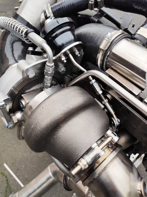 1.8T 20V Plug & Play Turbo Kit: Pulsar G25-660 + Stoßaufladungskrümmer + Downpipe + Leitungen