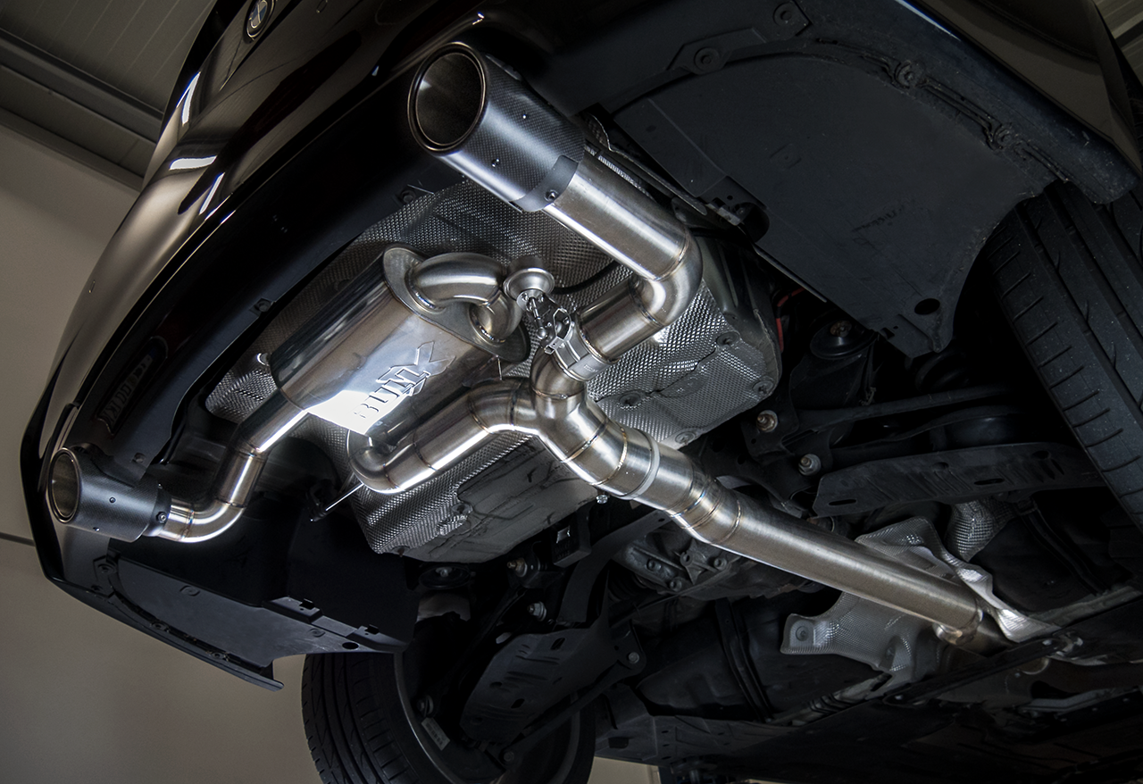 EGO-X Abgasanlage 3,5" BMW 235i/240i F22/F23 (mit ECE*)