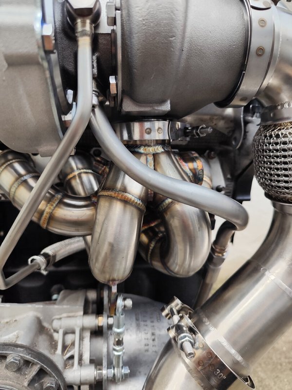 1.8T 20V Plug & Play Turbo Kit: PSR GTX28 + Stoßaufladungskrümmer + Downpipe + Leitungen + Ansaugrohr