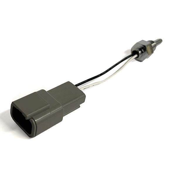 NTC01 - NTC temperature sensor with DTM04-3P & integrated resistor and mating plug