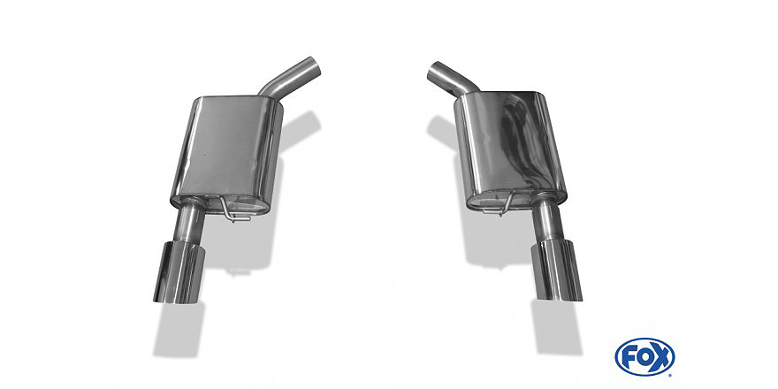 FOX Endschalldämpfer Audi A6 C7/4G 3.0 TFSI quattro 300/310PS