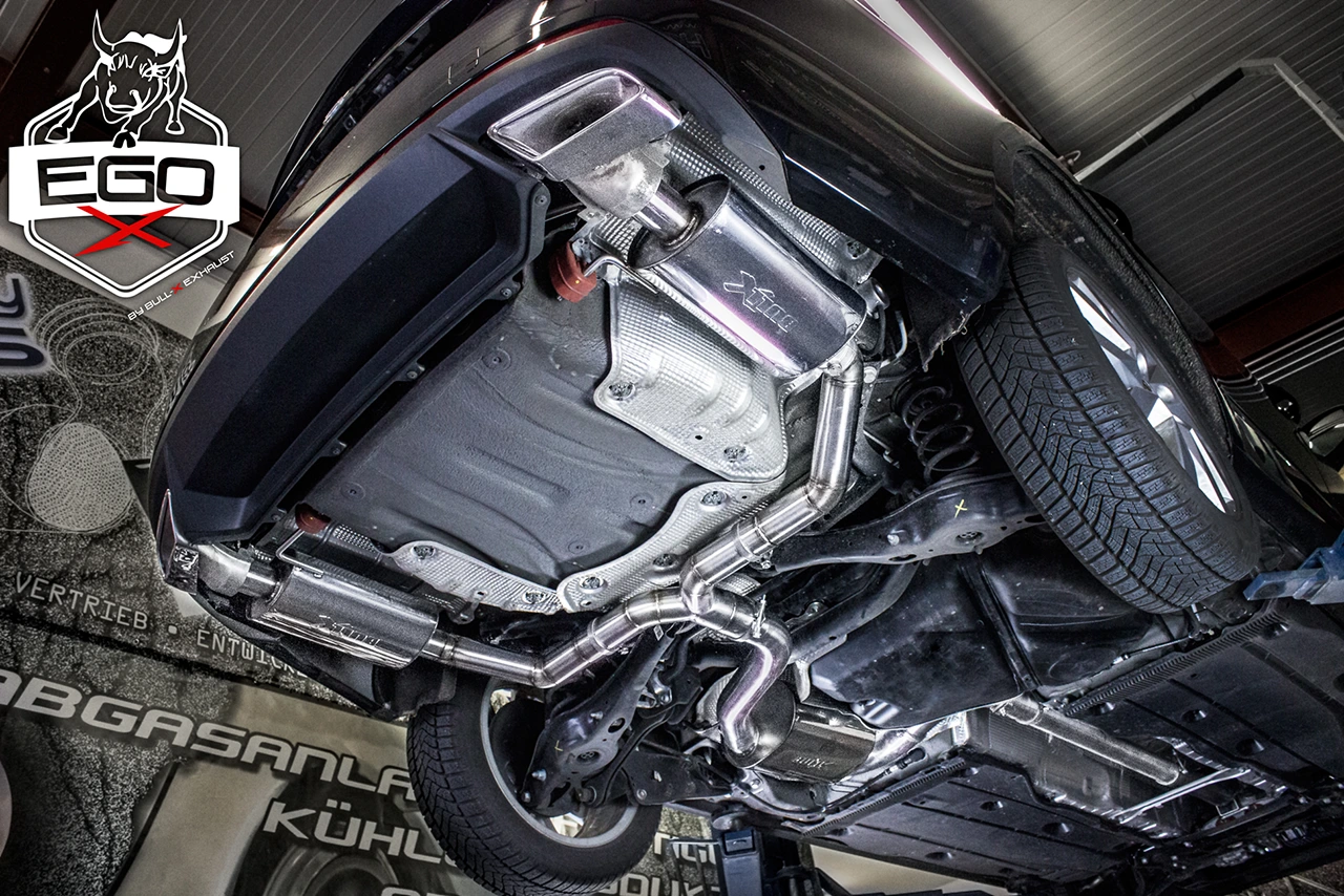 EGO-X Abgasanlage 3" Skoda Octavia 5E RS 220/230PS (mit ECE*)
