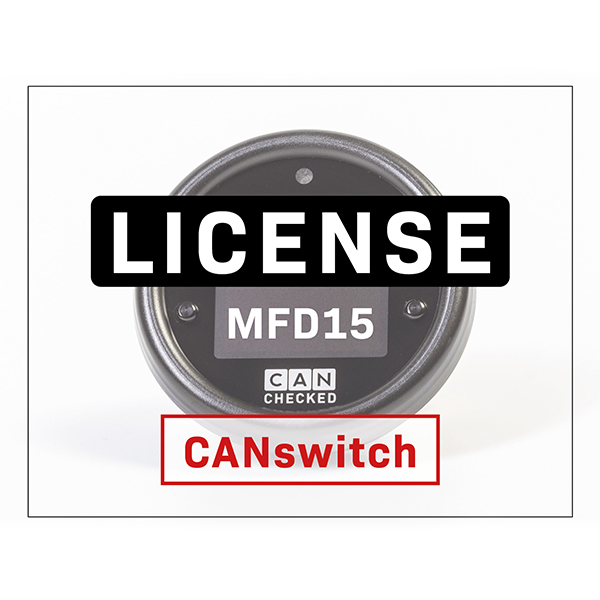 License Can switch for MFD15