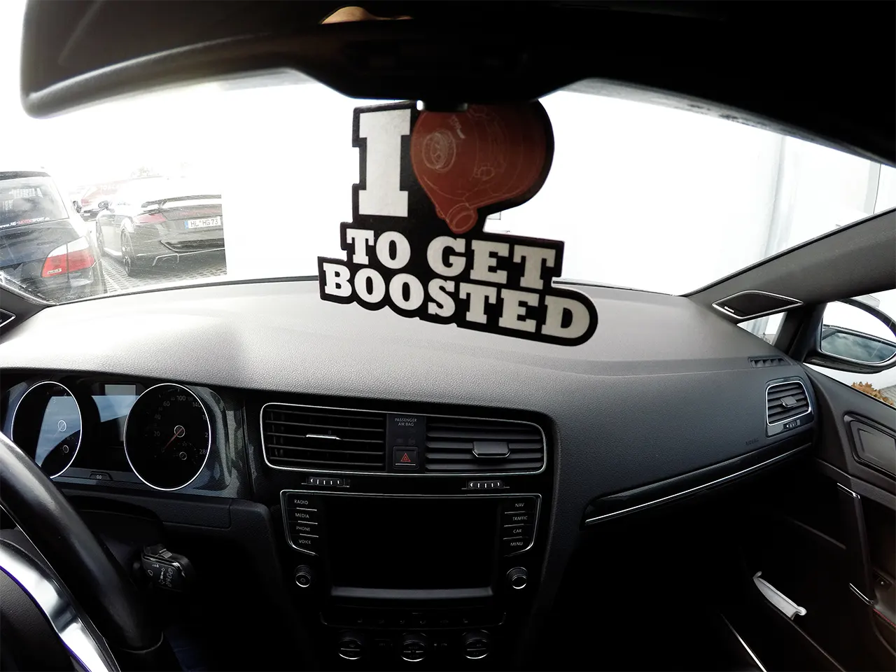 Duftbaum "I love get boosted"