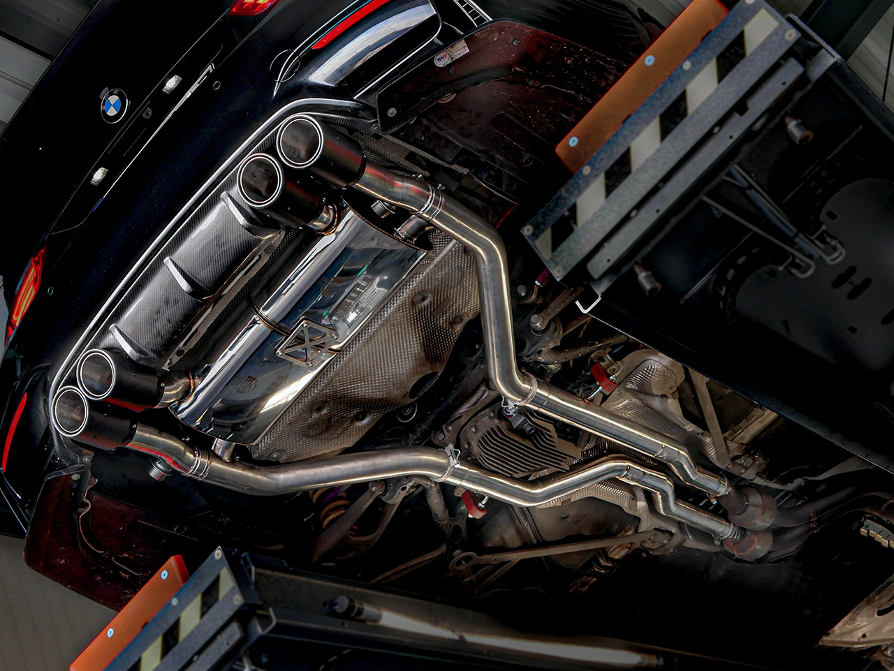 EGO-X Abgasanlage 2,75" BMW M3 F80, M4 F82 inkl. Competition 431/450PS (mit ECE*)