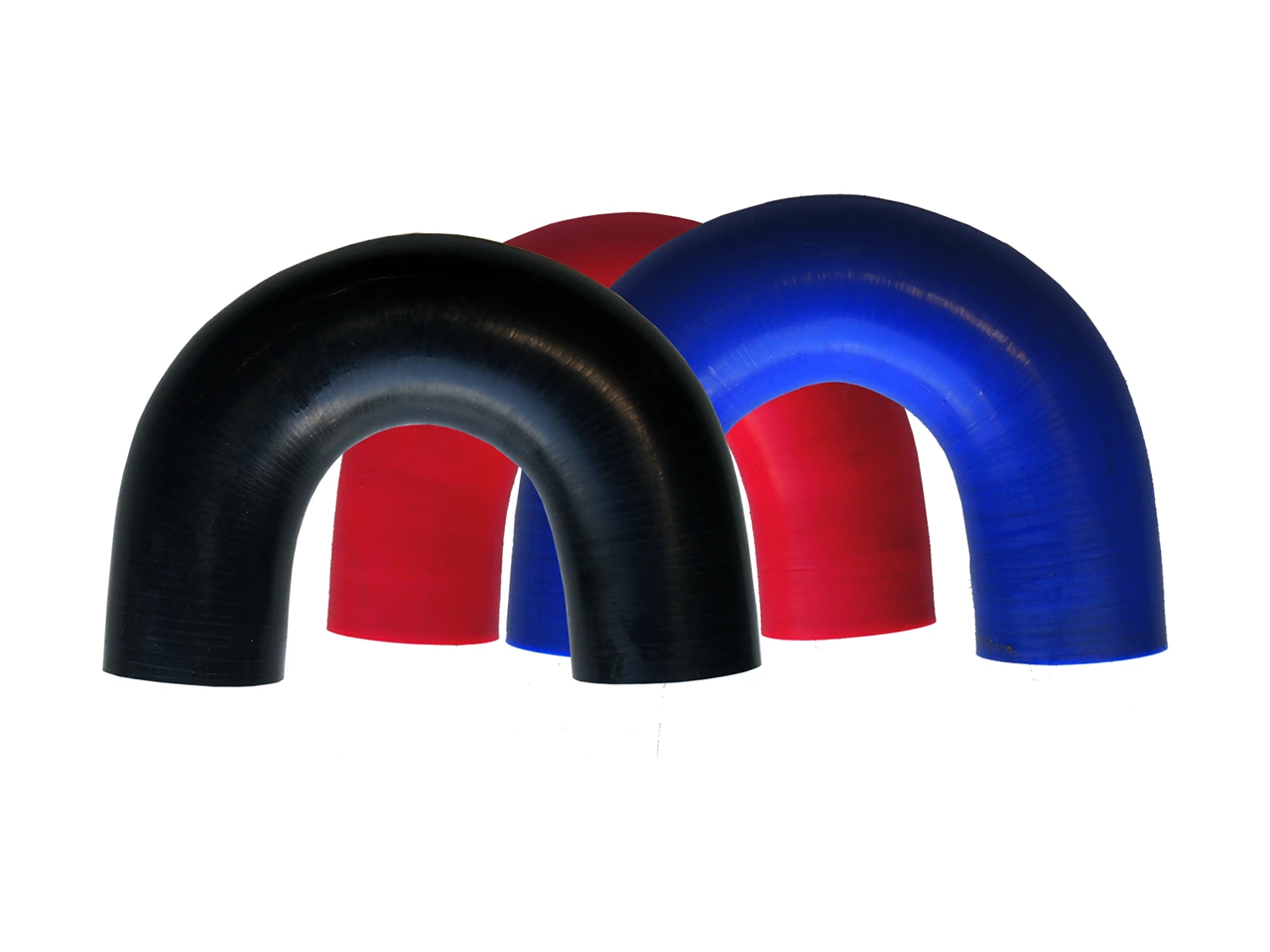 Silikonbogen 180° (54mm - 102mm Innendurchmesser)