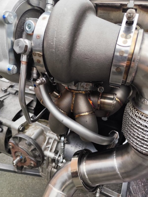 Öl- und Kühlwasserleitungen 1.8T Topmount Abgaskrümmer z.B. Garrett/Pulsar G-Serie, GT/GTX Serie