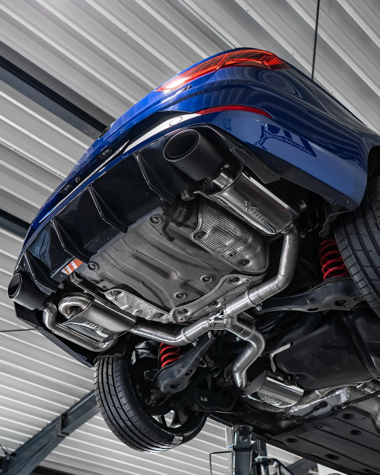 EGO-X Abgasanlage 3" Seat Leon 5F ST Cupra 300, Skoda Octavia 5E RS 245PS FWD (mit ECE*)