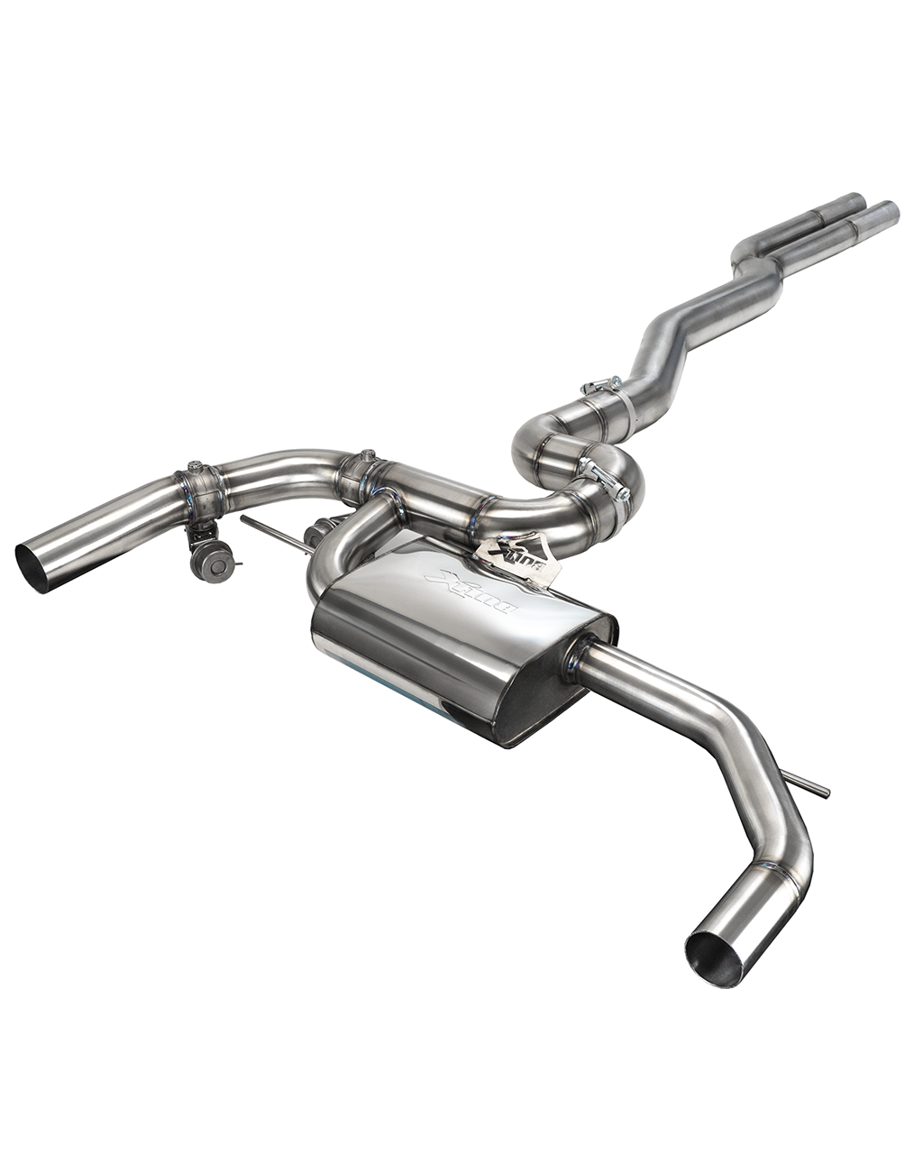EGO-X Abgasanlage 3,5" Cupra Formentor VZ5 2.5 TSI 390PS 4Drive OPF
