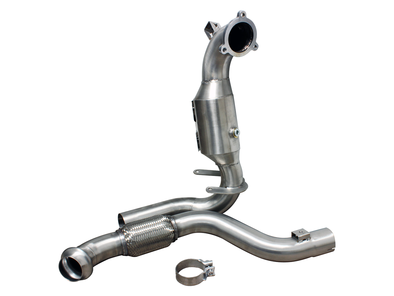 Bull-X Downpipe 3" Mercedes A200/A250 W176, CLA200/CLA250 C117