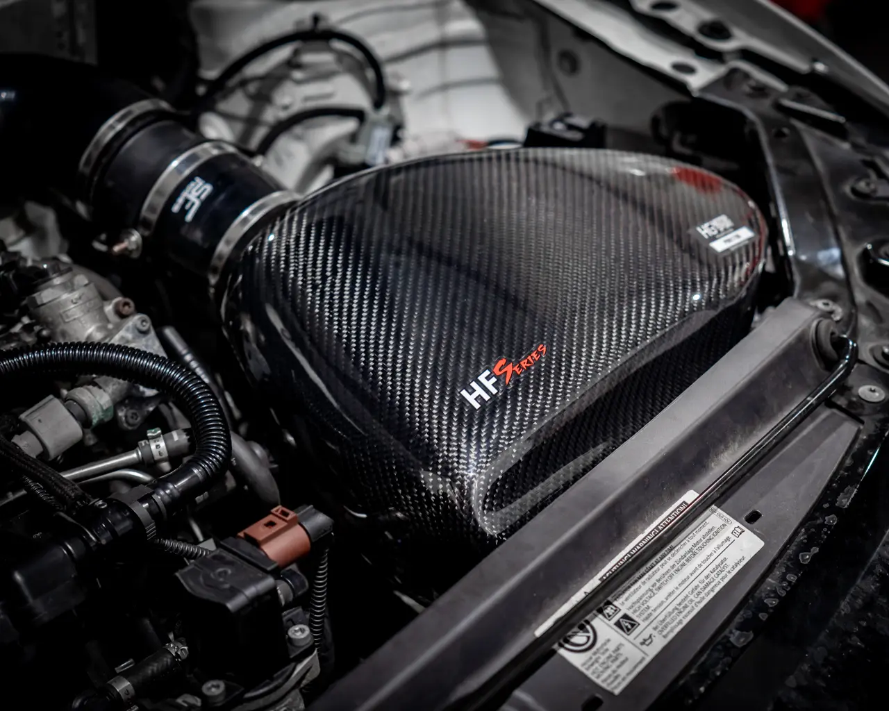 HFI Carbon Air Intake Kit Polo 6R WRC 2.0 TSI 220PS