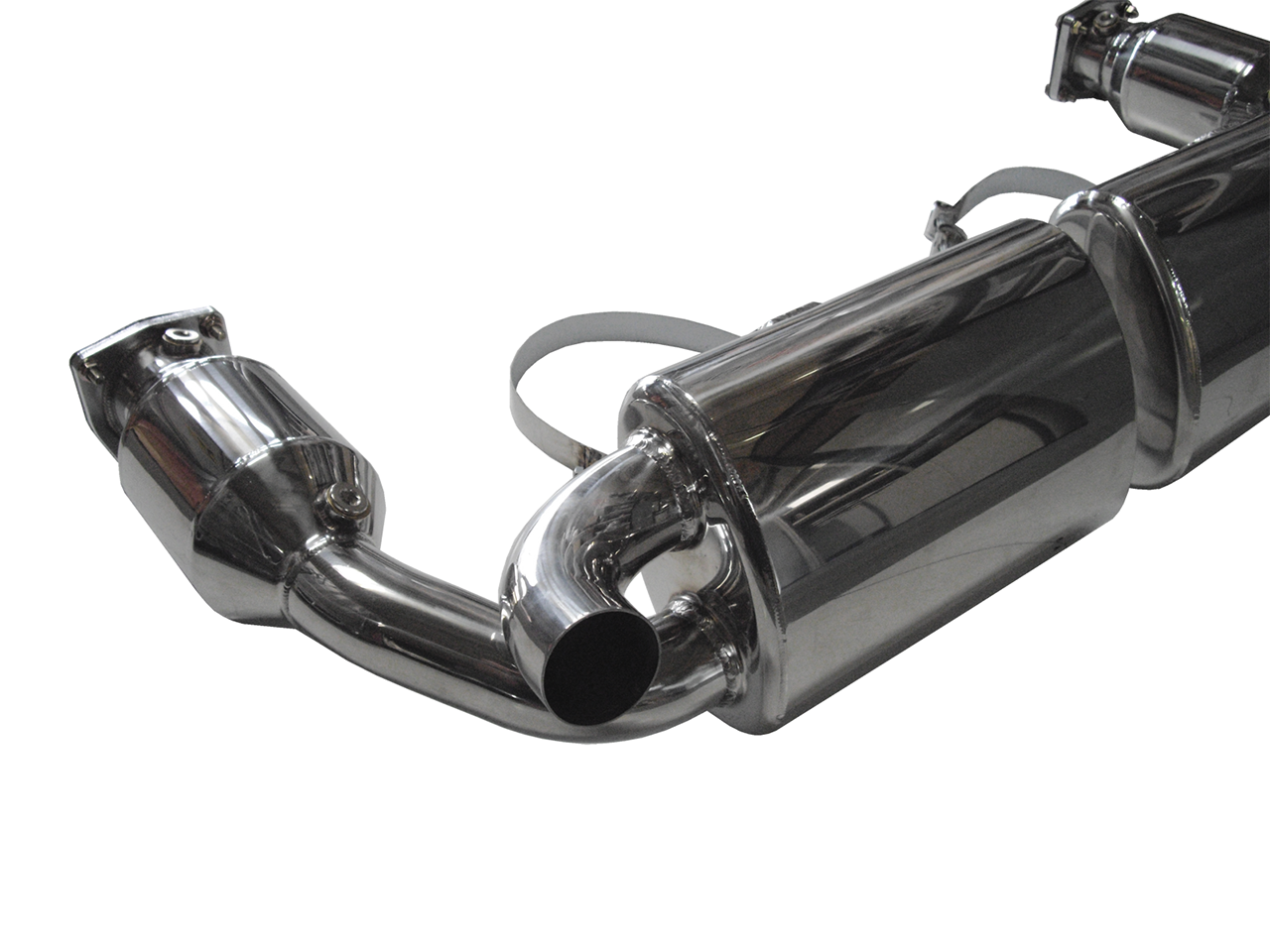 Zuffenhausener Abgasanlage Porsche 997.1 Turbo 3.6 480PS