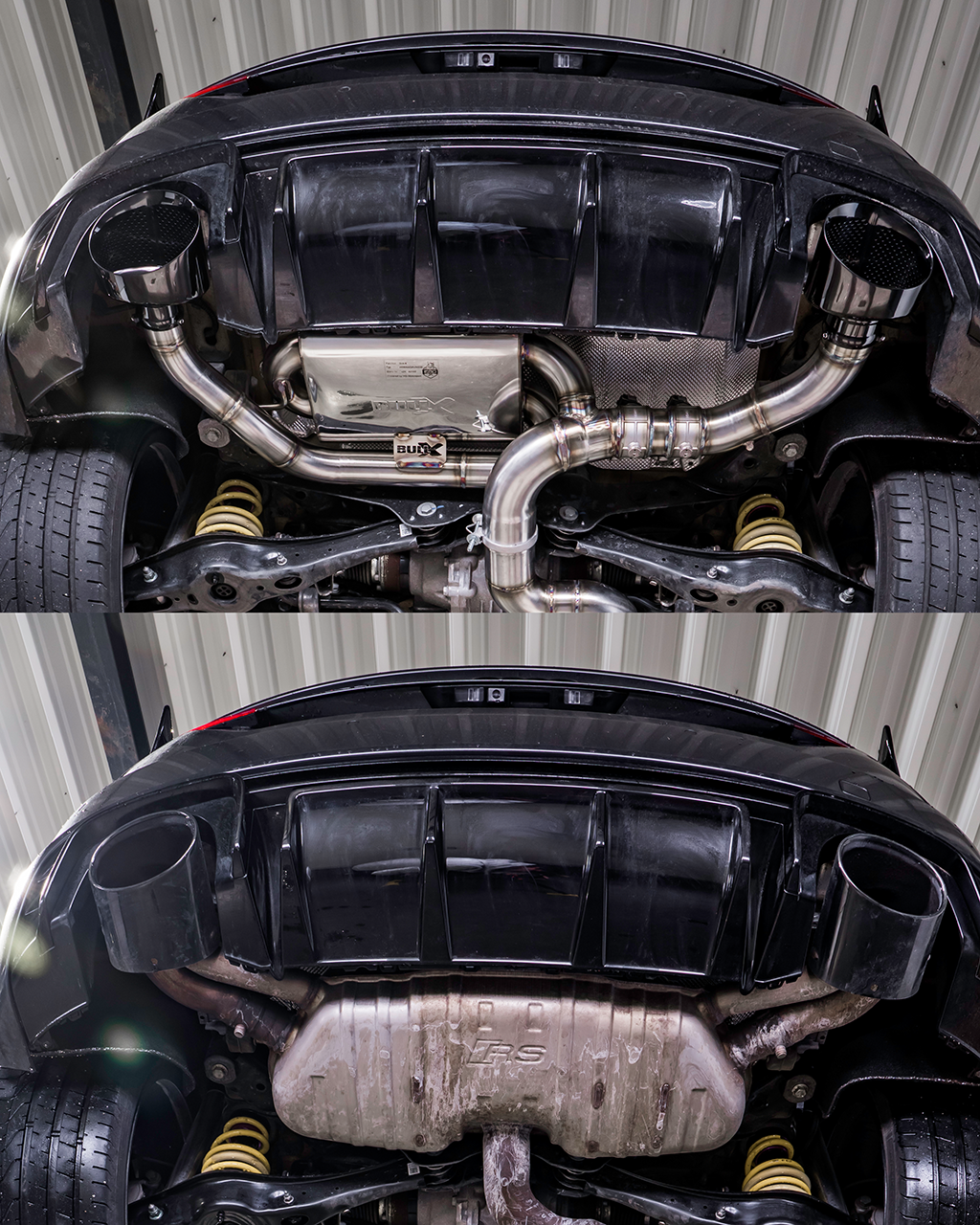 EGO-X Abgasanlage 3,5" Audi RS3 8V, TTRS 8S quattro Facelift OPF 400PS (mit ECE*)