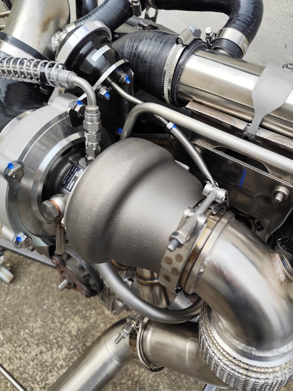 1.8T 20V Plug & Play Turbo Kit: PSR GTX28 + Stoßaufladungskrümmer + Downpipe + Leitungen + Ansaugrohr