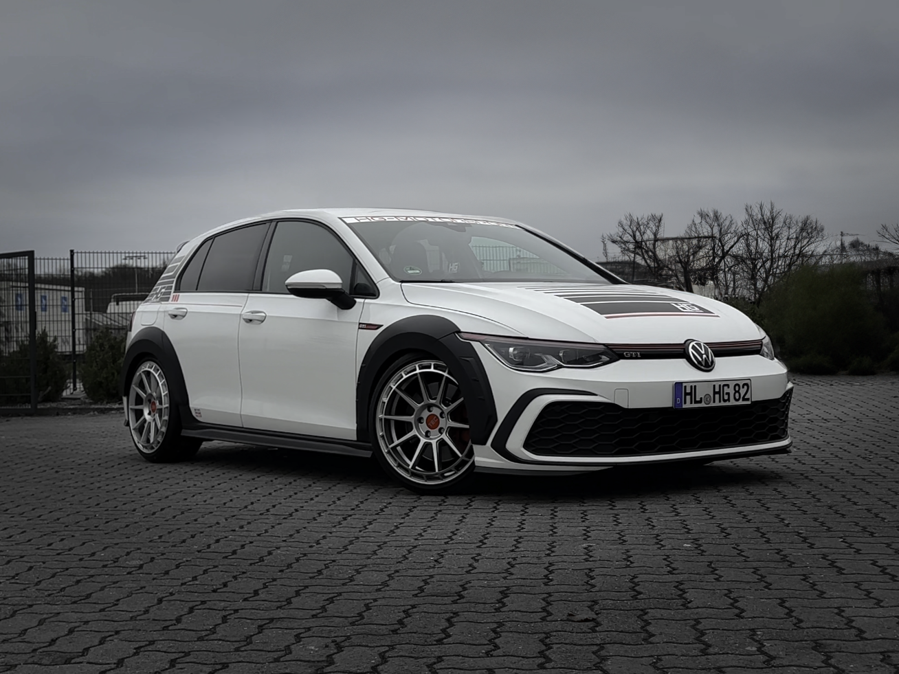 HG-Motorsport Golf 8 Designkit C-Säule+ Haube