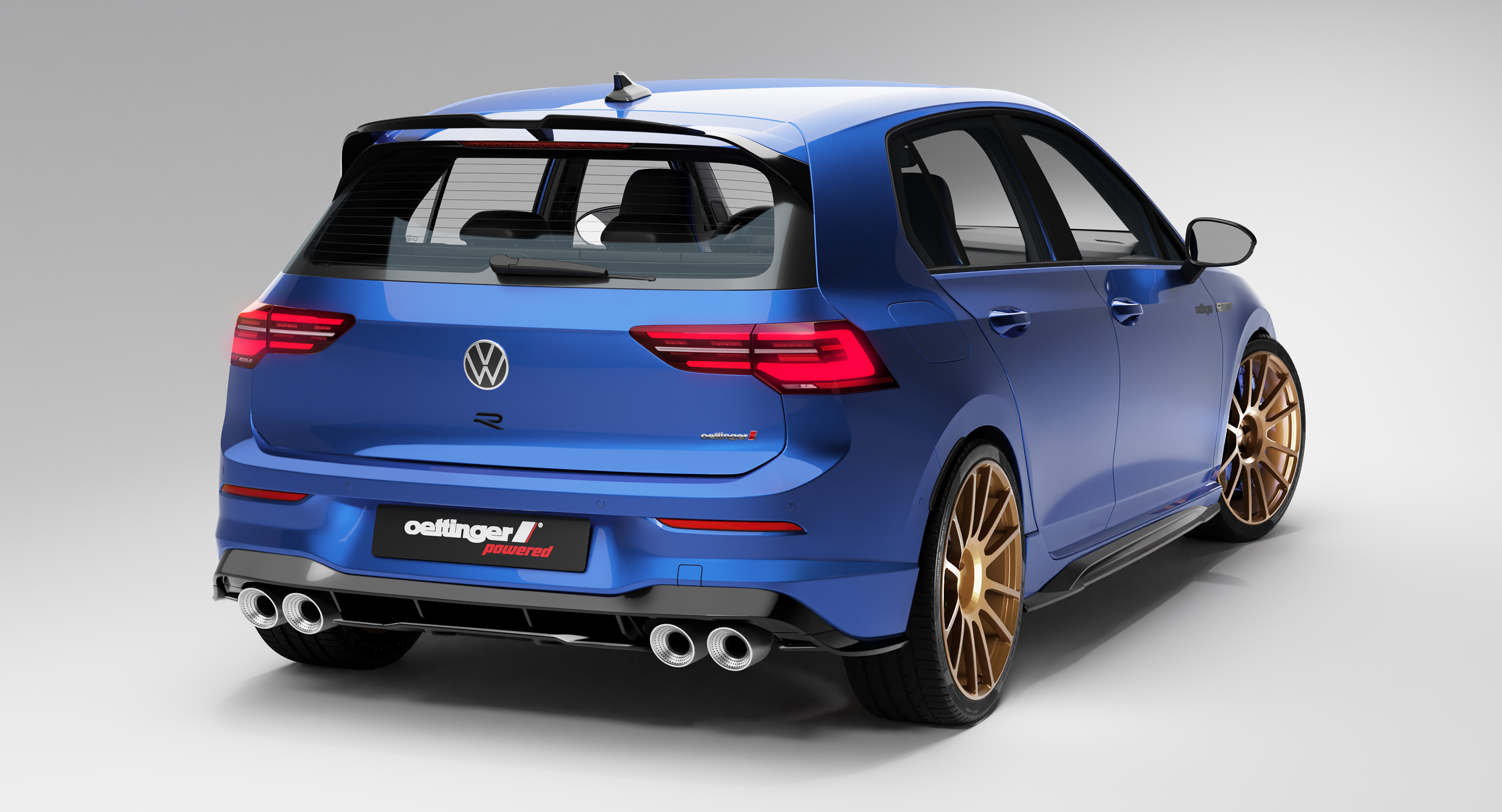 OETTINGER Heckdiffusor Wing VW Golf 8R